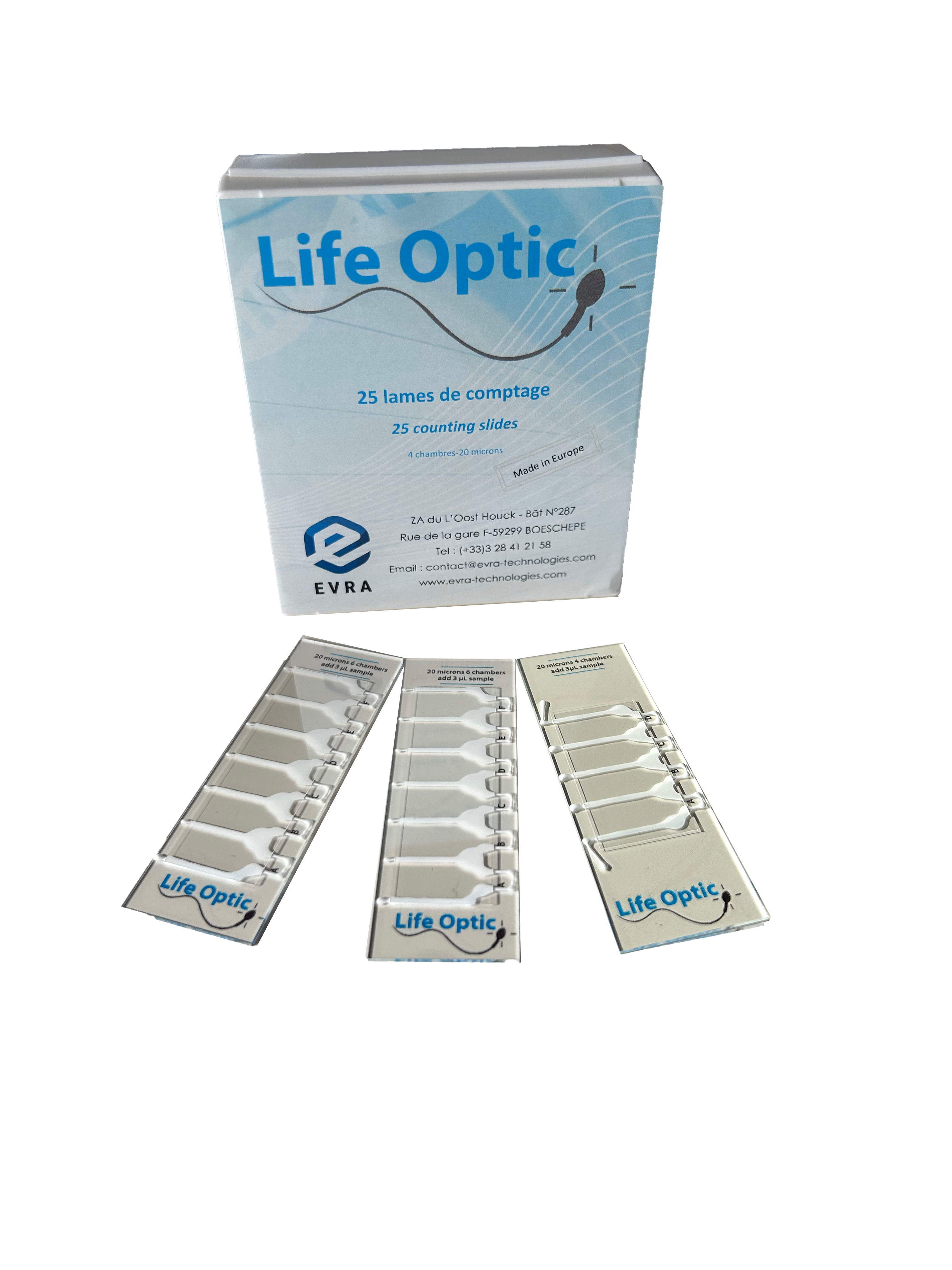 Life Optic CV 1020-4ch - Lame d'analyse de semence EVRA Technologies