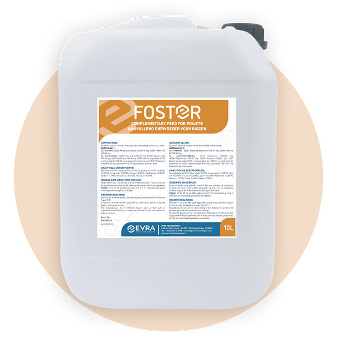 Bidon Foster Liquide de Réhydratation Porcelets